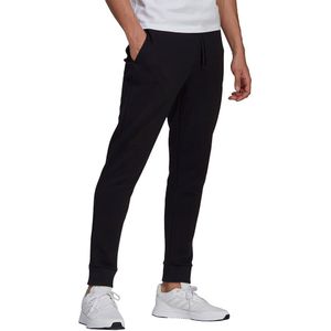 Adidas Essentials Fleece Regular Fit Tapered Cuff Pants Zwart XS / Regular Man