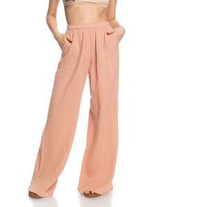 Roxy What A Vibe Pants Beige XL Vrouw