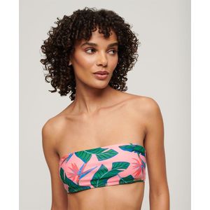 Superdry Tropical Bandeau Bikini Top Veelkleurig M Vrouw