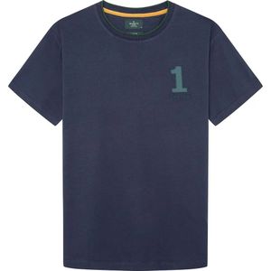 Hackett Heritage Number T-shirt Met Korte Mouwen