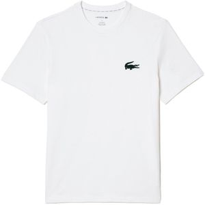 Lacoste Th1709-00 Short Sleeve Base Layer Wit M Man