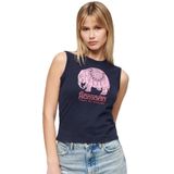 Superdry - Hathi Slim - Mouwloos T-shirt