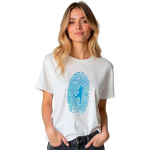 Kruskis Football Fingerprint T-shirt Met Korte Mouwen