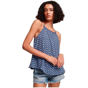 Superdry Vintage Halter Beach Sleeveless T-shirt Veelkleurig XS Vrouw