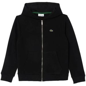Lacoste Kids Core Fleece Sweatshirt Met Rits