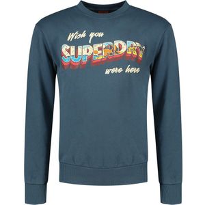 Superdry Travel Postcard Graphic Sweatshirt