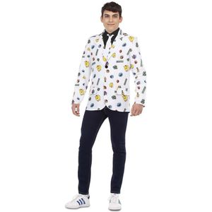 Viving Costumes Sesame Street Jacket Man Custom Veelkleurig S