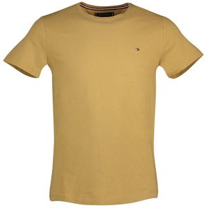 Tommy Hilfiger Stretch Slim Fit Short Sleeve T-shirt Geel L Man