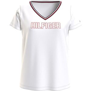 Tommy Hilfiger Crew Neck Base Layer Wit S Vrouw