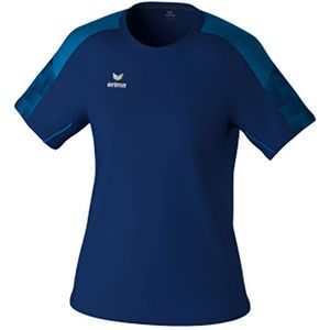 Erima Evo Star Short Sleeve T-shirt Blauw 36 Vrouw