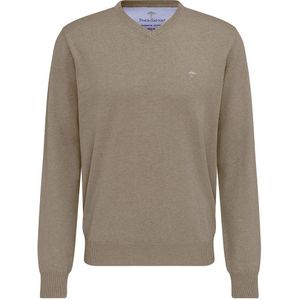 Fynch Hatton Sfpk211 V Neck Sweater Beige 4XL Man