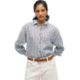 Superdry - Casual Linen Boyfriend - Overhemd - Losse Pasvorm - Lange Mouwen