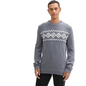 Tom Tailor Nep Jacquard Knit Trui