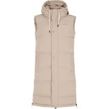 Protest - PRTMIASSY - Bodywarmer - Zwart - Mouwloos - Extra Lange Lengte