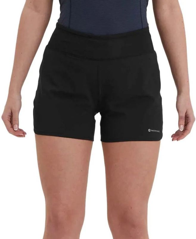 Montane F Slipstream 4 Shorts, dames, zwart