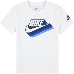 Nike - Kids Gradient Futura - T-shirt - Wit - Korte Mouwen