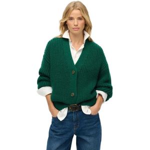 Superdry - Grof Gebreid Vest - V-hals - Cardigan