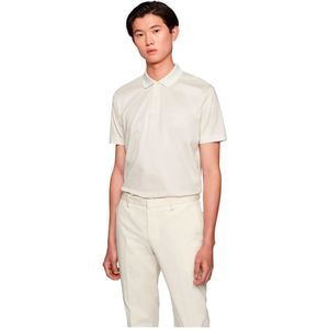 Boss Parlay Korte Mouw Poloshirt Wit Man