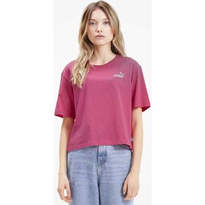 Puma Amplified Short Sleeve T-shirt Roze XS Vrouw