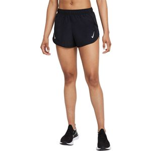 Nike Dri Fit Tempo Race Shorts Zwart S / Regular Vrouw