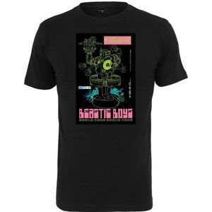 Mister Tee Beastie Boys Robot Short Sleeve T-shirt Zwart 2XL Man
