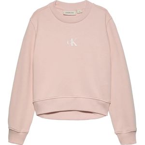 Sweatshirt - Effen - Lange Mouw - Normale Pasvorm - Zacht Aanvoelend