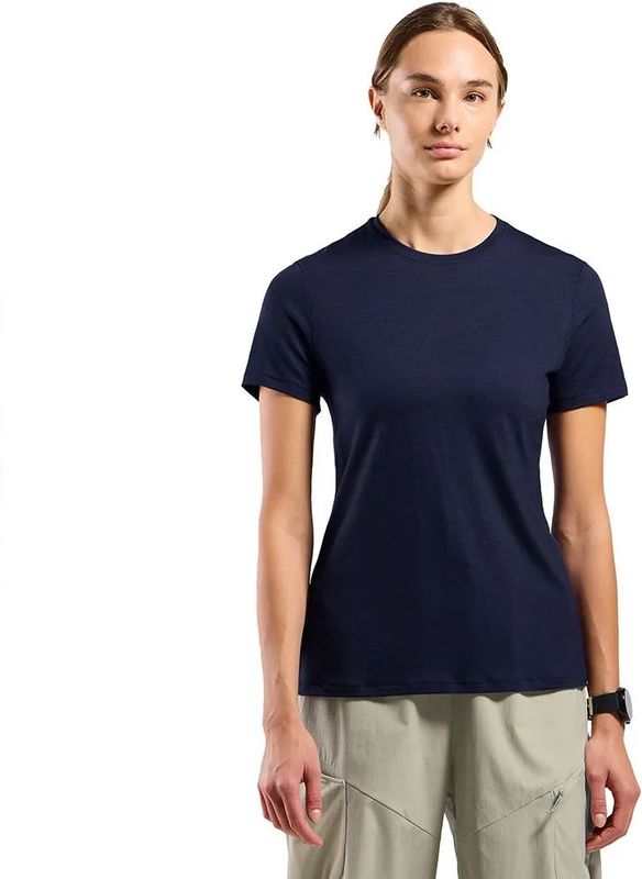 Merinowollen T-shirt voor dames Odlo 160 Plain