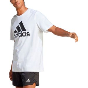 Adidas Bl Sj Short Sleeve T-shirt Wit M / Regular Man