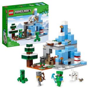 Lego Minecraft The Frozen Peaks Construction Game Goud