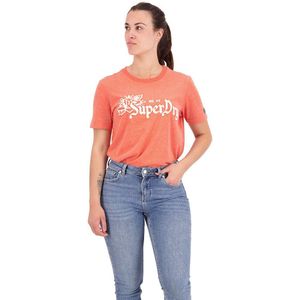 Superdry Vintage Pride In Craft T-shirt Oranje 2XS Vrouw