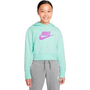Nike Sportswear Club French Terry Cropped Hoodie Wit 12-13 Years Meisje