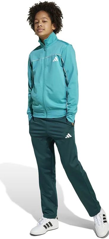 adidas - Poly Tracksuit - Trainingspak - Blauw