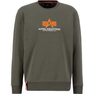 Alpha Industries Basic Rubber Sweatshirt Groen L Man