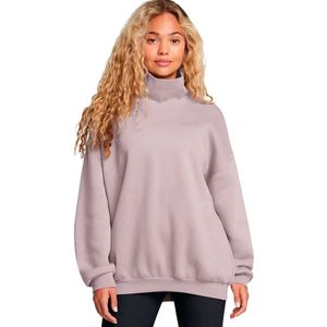 Under Armour Icon Fleece Sweatshirt - Grijs - Katoenmix - Oversized Pasvorm