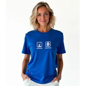 Kruskis Problem Solution Padel T-shirt Met Korte Mouwen