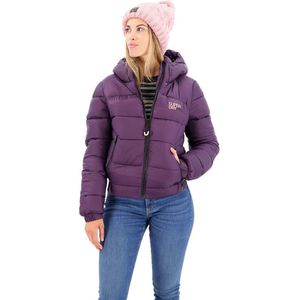 Superdry Sports Puffer Jacket Paars XS Vrouw