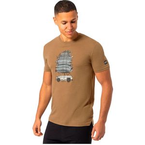 Super.natural - Surf Trip - T-shirt - Bruin - Korte Mouwen