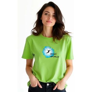 Kruskis In My World Dames T-shirt Met Korte Mouwen