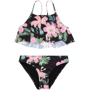 Roxy - Shadow Floral - Tweedelige Zwemset voor Meisjes - Kleur: Multicolor
