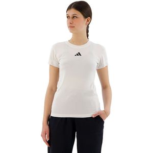 Adidas Freelift Short Sleeve T-shirt Wit M Vrouw