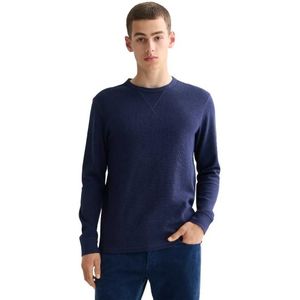 Scotch & Soda Waffle T-shirt Met Lange Mouwen