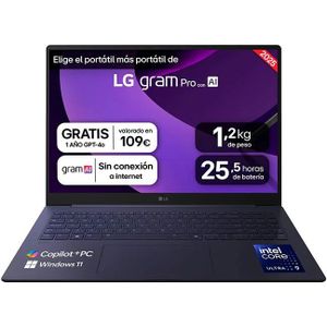 Lg Gram 16z90ts-g.au99b 16´´ Ultra 9-288v/32gb/1tb Ssd Laptop