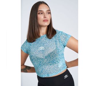 Umbro Mesh Crop T-shirt Met Korte Mouwen