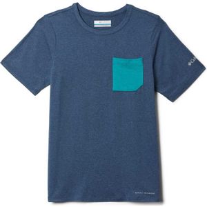 Columbia Tech Trail™ Short Sleeve T-shirt Blauw 12-13 Years