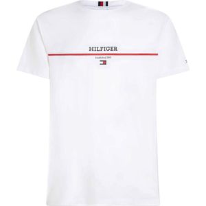Tommy Hilfiger Mw0mw35464 Short Sleeve T-shirt Wit XL Man