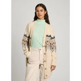 Pepe Jeansvoor vrouwen. PL702195 Vest Helia wit ecru (L), Casual, Polyester