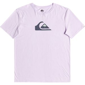 Quiksilver Comp Logo Short Sleeve T-shirt Wit S Man