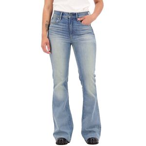 G-star 3302 High Waist Flare Jeans Blauw 27 / 30 Vrouw
