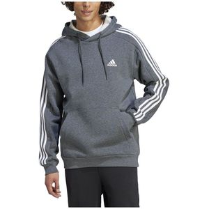 Adidas Essentials Fleece 3 Stripes Hoodie Grijs XL / Regular Man