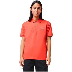 Lacoste L1212 Short Sleeve Polo Oranje S Man